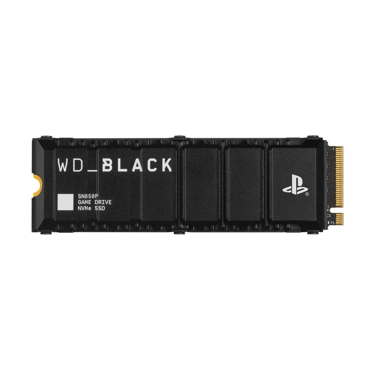 Western Digital SSD M.2 per PS5 con Dissipatore SN850P Nero 1TB