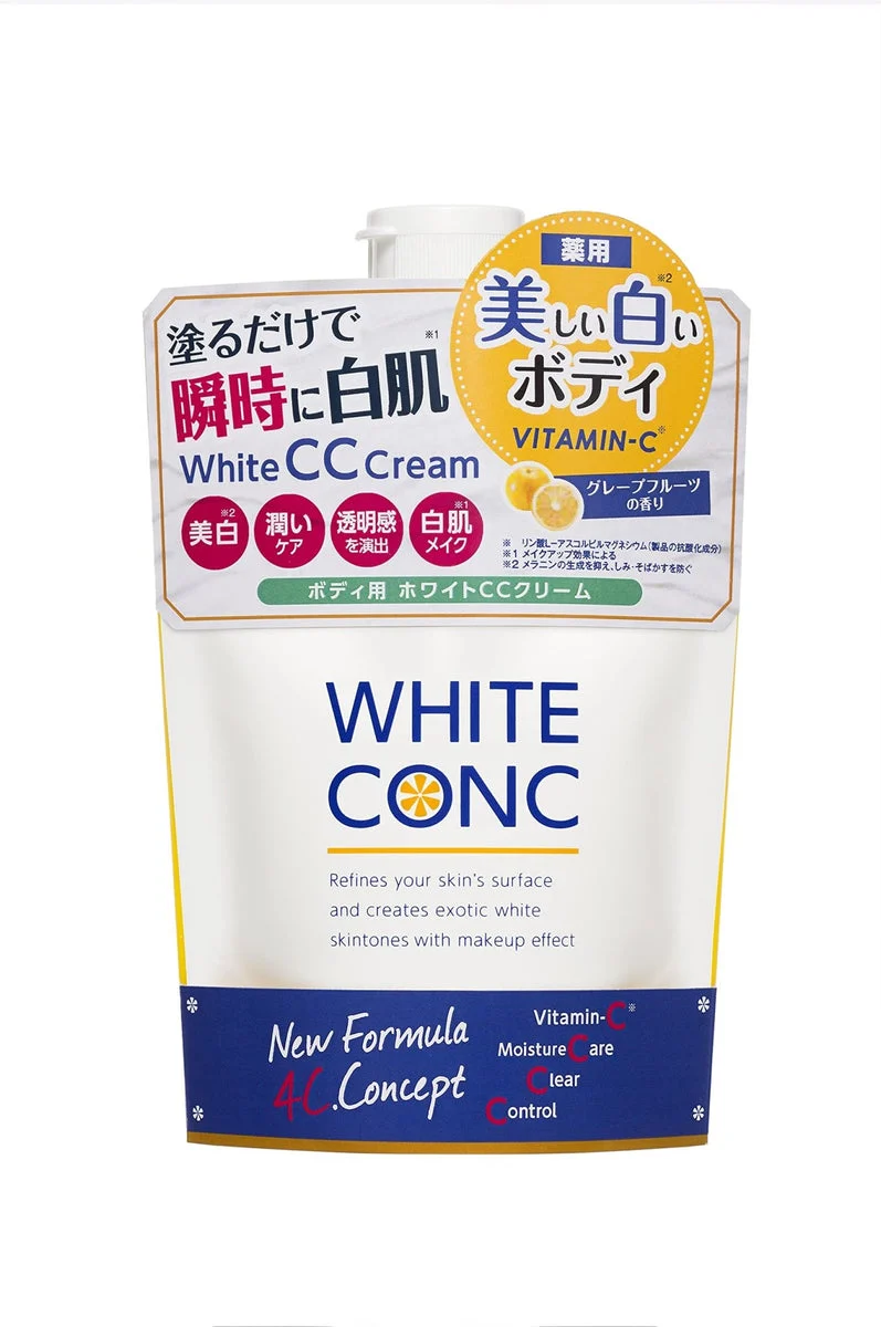 Marner Cosmetics CC Cream Whitening Corpo e Viso 200g Profumo Pompelmo - WAFUU JAPAN