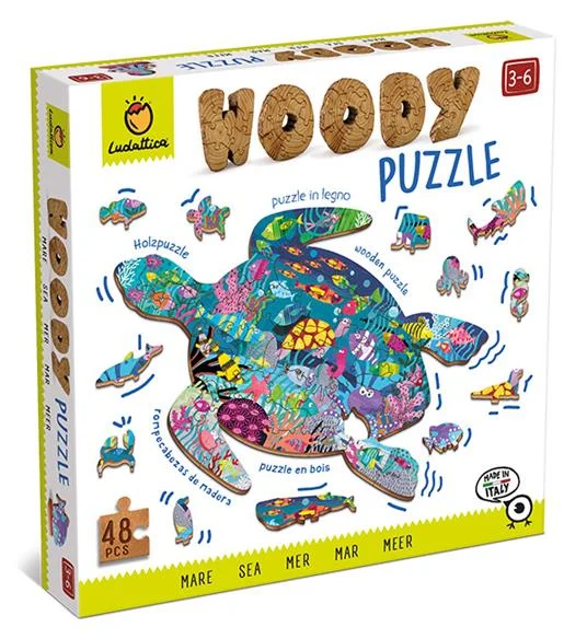 il mare – woody puzzle - Giochi e Puzzle