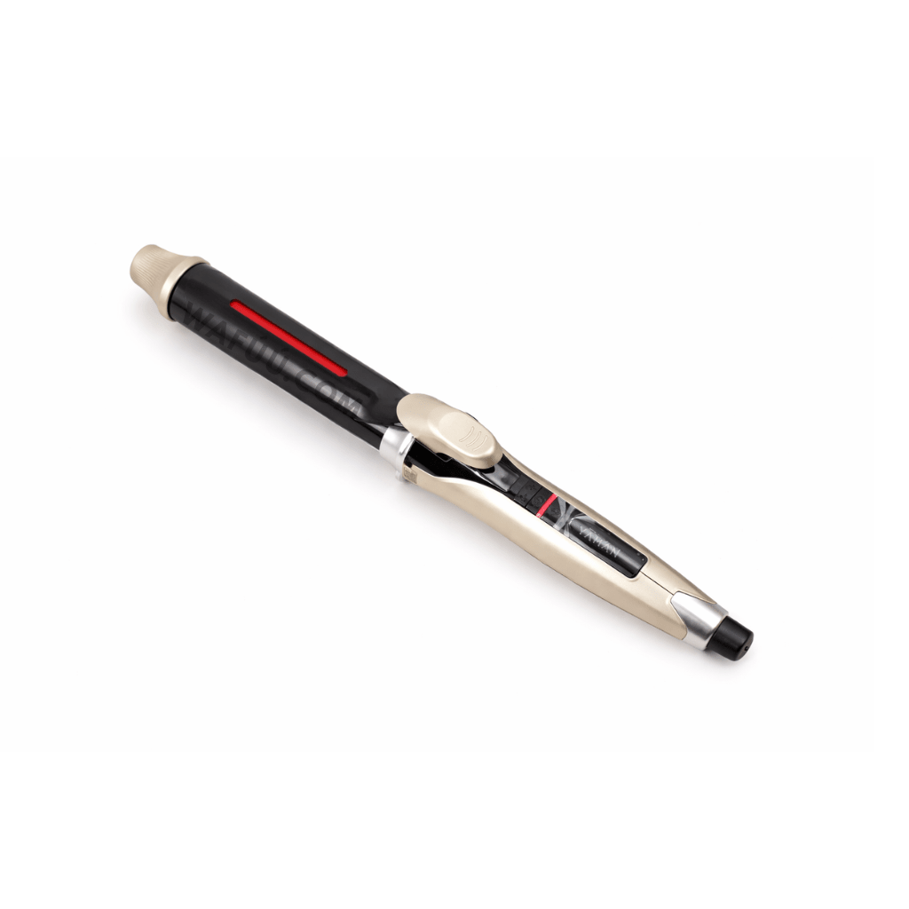 YA-MAN Plancha de Cabello Rizada Ionica 32mm YJHB1N Color Oro