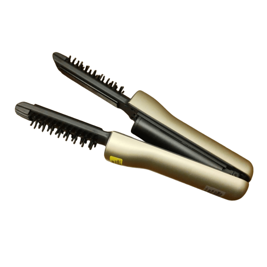 Ya-Man Hair Straightening & Volumizing Brush Iron YJHB2N - Gold USB Type-C