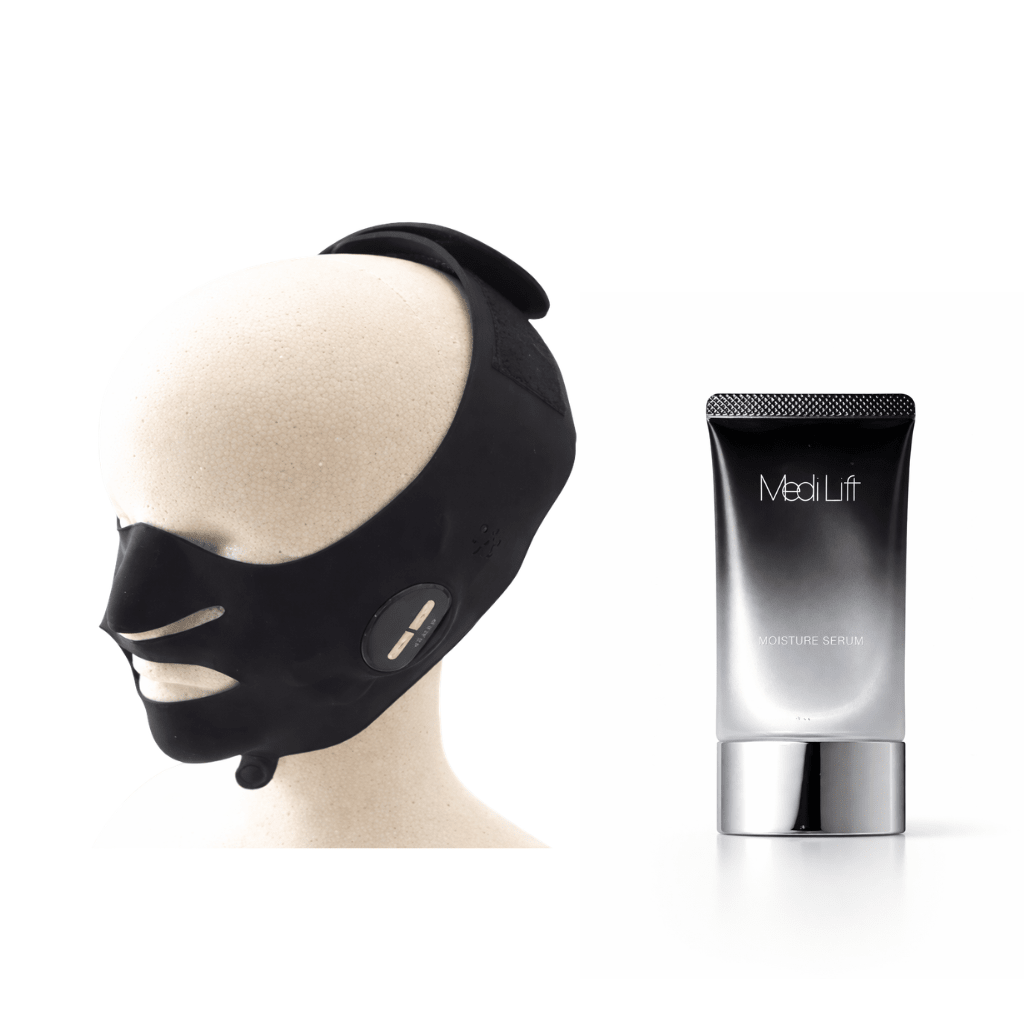YA-MAN Medilift Plus Facial Device Serum Set EMS EPM18BB2 AC100V~240V