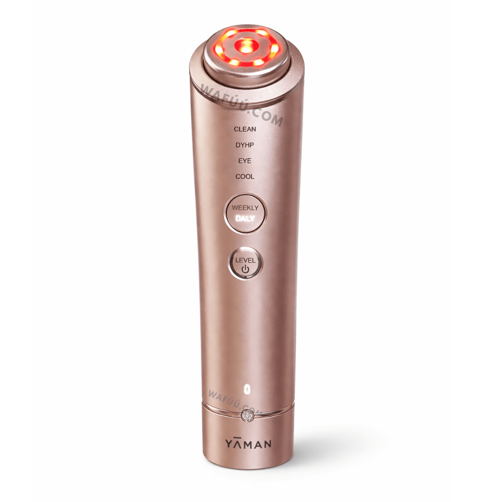 Ya-Man RF Facial Machine Photoplus Shiny BeautyBox with Booster Pad M18