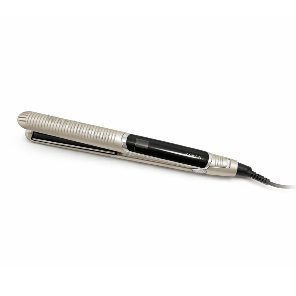 YA-MAN Straight Hair Iron Smooth Ion Plus YJHB6N Gold for Overseas Use AC100~240V