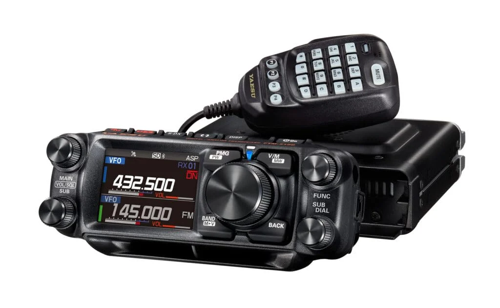 Yaesu FTM-510D ASP 50W Dual Band Mobile Radio C4FM/ FM 144/ 430MHz +LCD protective sheet +SCU62 +MMB103