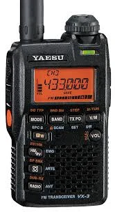 YAESU VX-3 FM Dual Band Transceiver 3W 144/430MHz