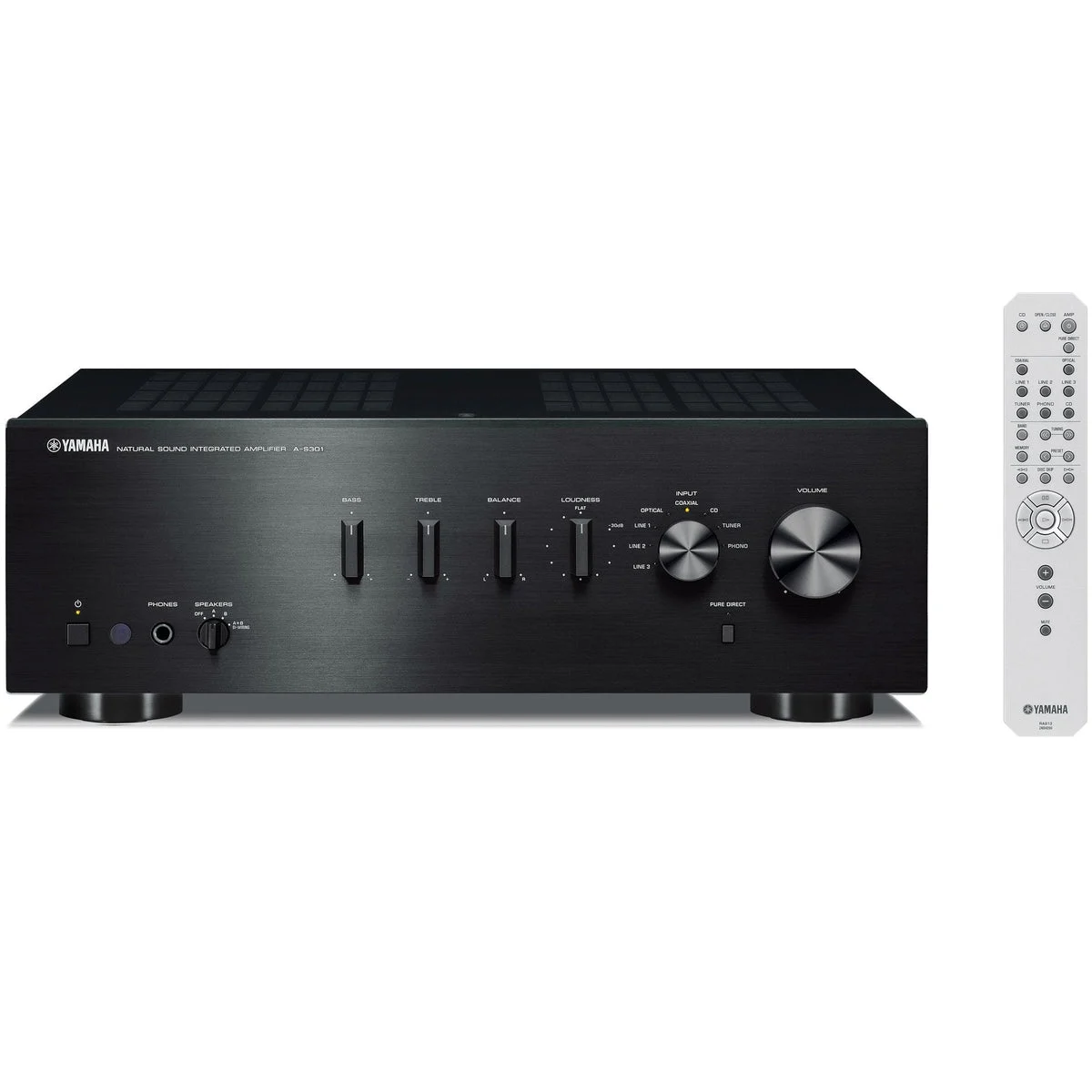 Yamaha Amplificatore Integrato A-S301 192kHz/24bit AC100V Nero