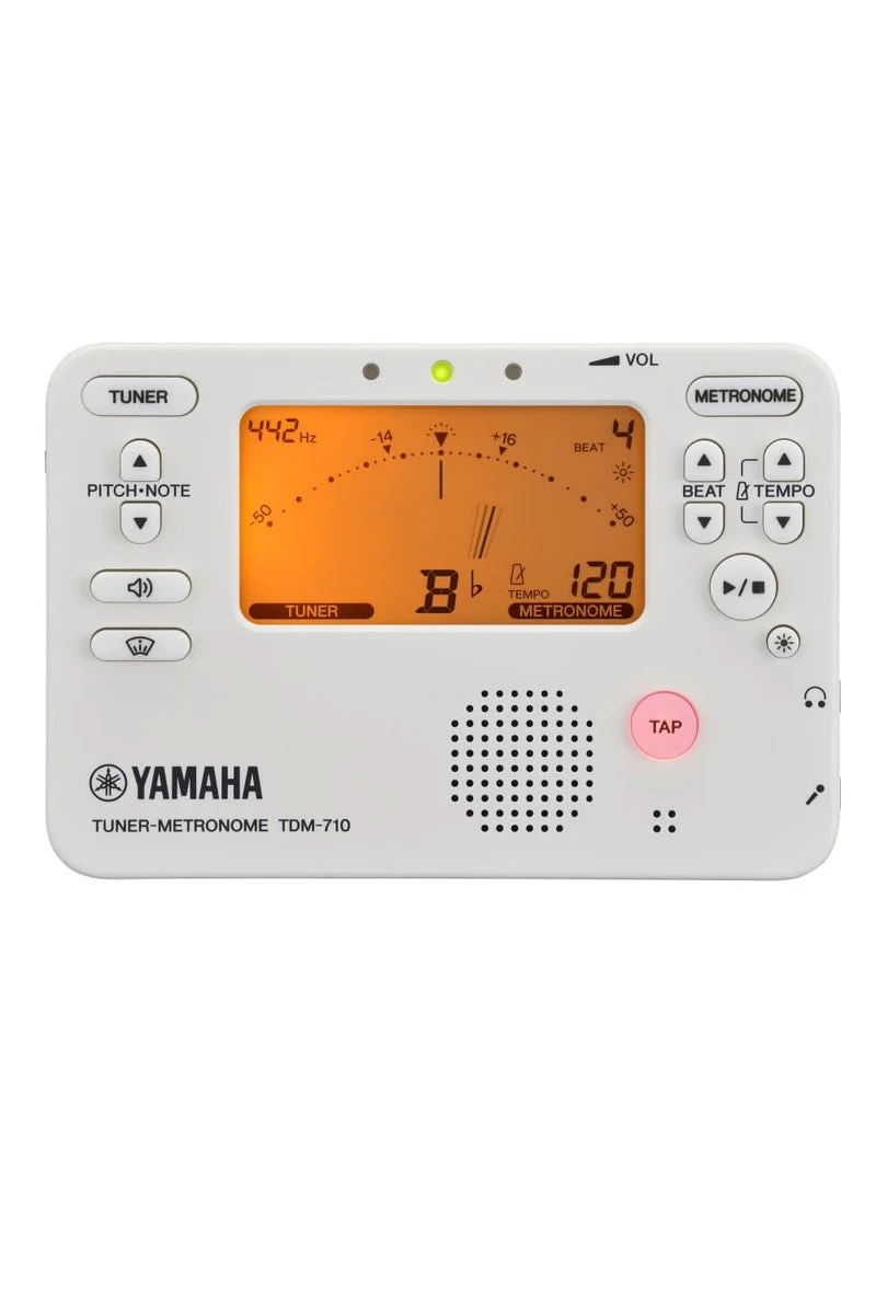 Yamaha Tuner Metronomo TDM-710 con Schermo LCD Retroilluminato