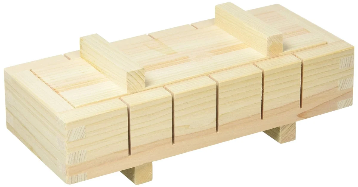 Yamako Stampino per Oshizushi in Legno 24,2x6x10,2 cm 81786 - WAFUU JAPAN