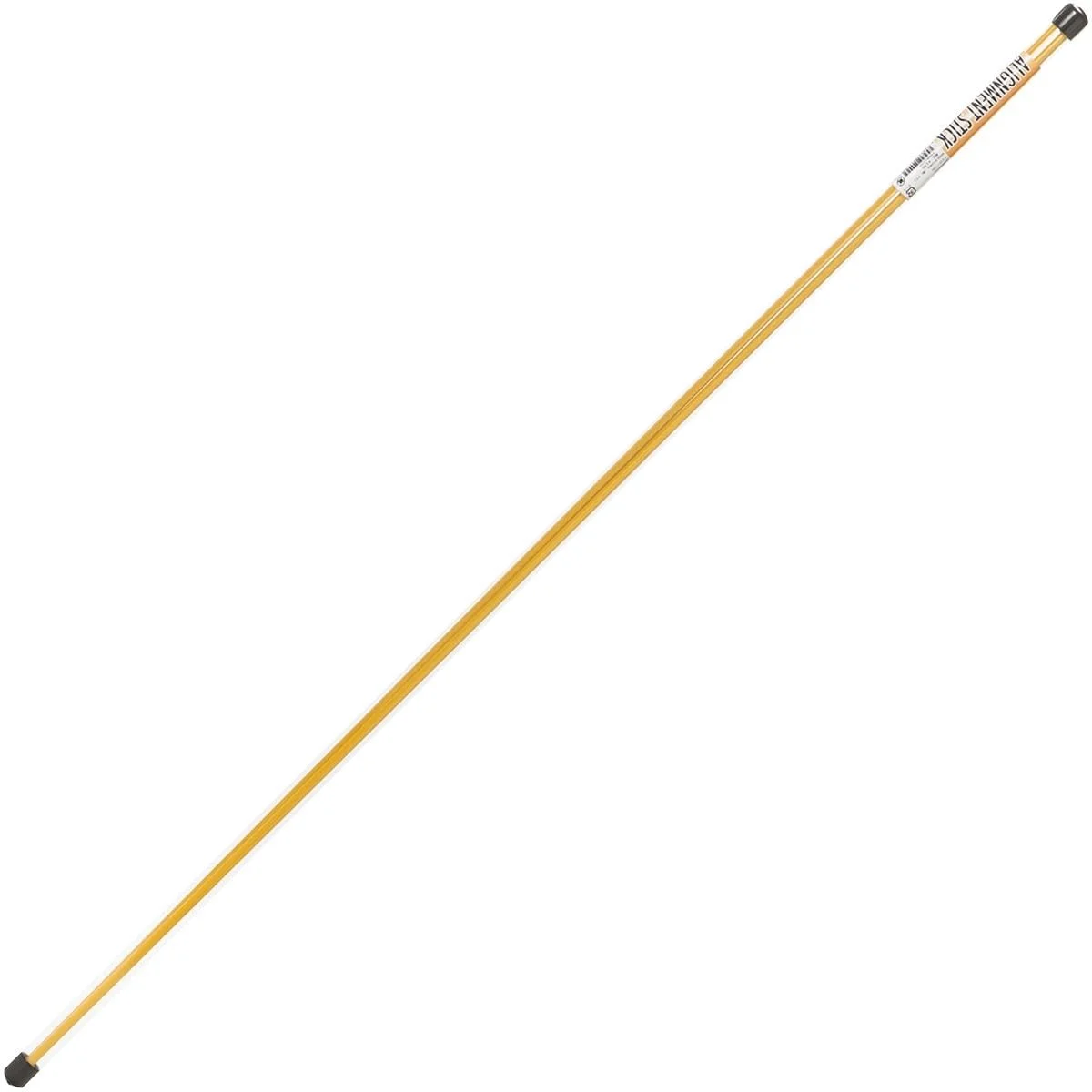 Yamani Golf Quick Master Alignment Sticks — Set of 2 Yellow (Golf Trainer)