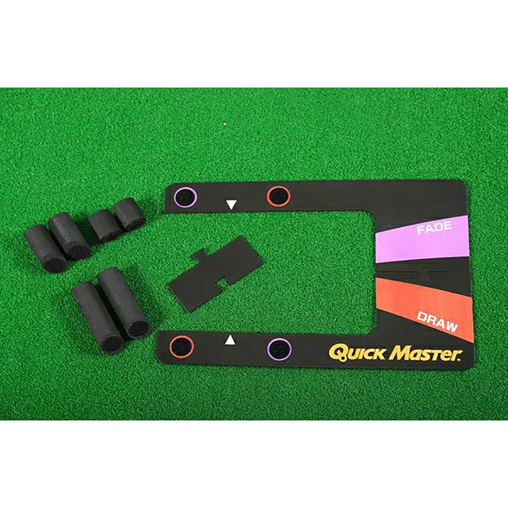 Yamani Golf QuickMaster Shot Tracer swing trainer per draw e fade QMMGNT27