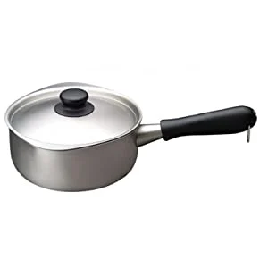 Yanagi Sori ST aluminum three-layer steel one-hand pot 18, frosted