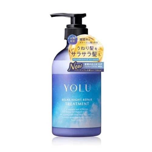 YOLU Trattamento Notturno Riparatore 80ml Formula Idratante e Ristrutturante