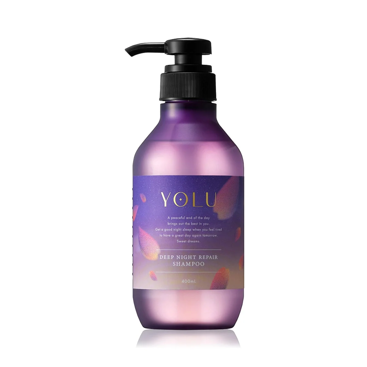 YOLU Shampoo Bottle Limited Edition Deep Night Repair 400mL