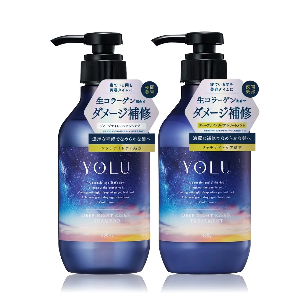 YOLU Set de champú y tratamiento Deep Night Repair