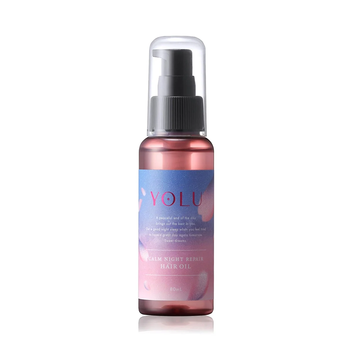 YOLU Nighttime Beauty Hair Oil Calm Night Repair 80mL Limited Edition