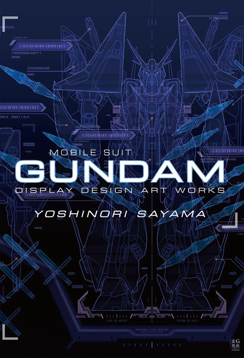 Yoshinori Sayama GUNDAM libro de arte Display Design Artworks - WAFUU JAPAN