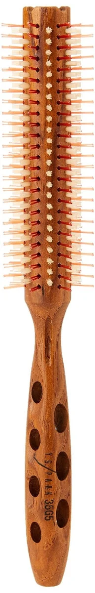 YS Park Curl Shine Styler Roll Brush Professional YS-35G5 Green 215mm