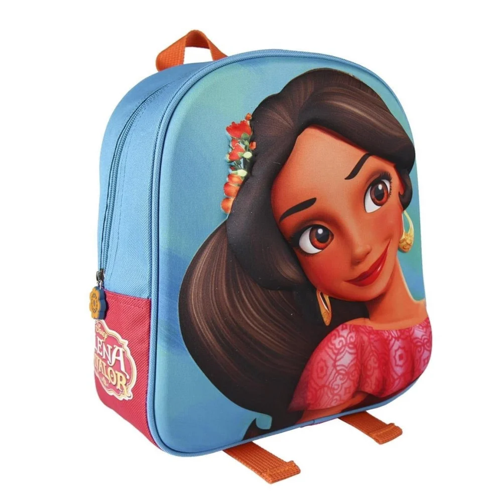 ZAINETTO DISNEY ELENA DI AVALOR STAMPA RILIEVO 3D BAMBINE SCUOLA ASILO MATERNA - TrAdE Shop Traesio