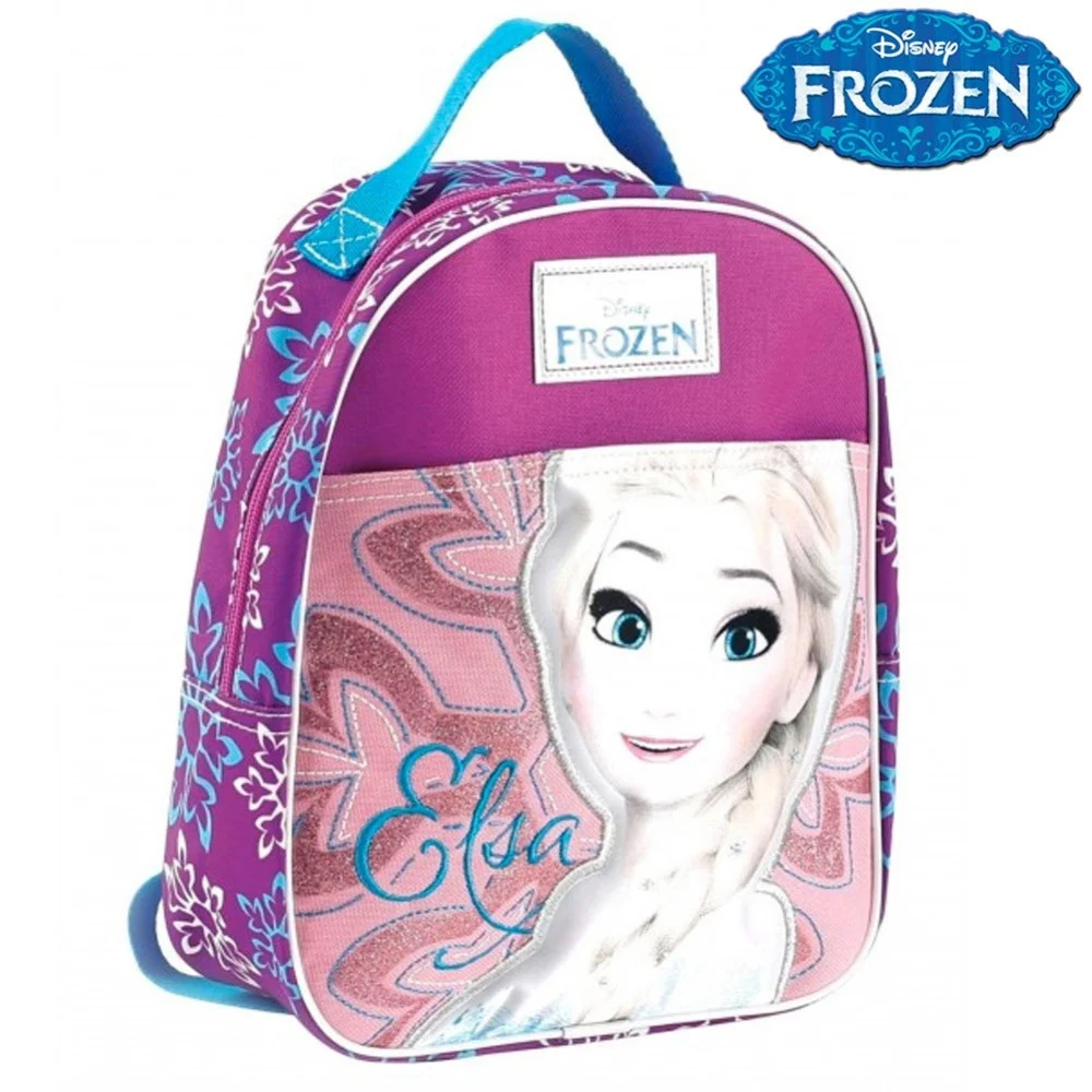 ZAINETTO FROZEN ELSA DISNEY ASILO SCUOLA BAMBINE TEMPO LIBERO COLORE ROSA - TrAdE Shop Traesio