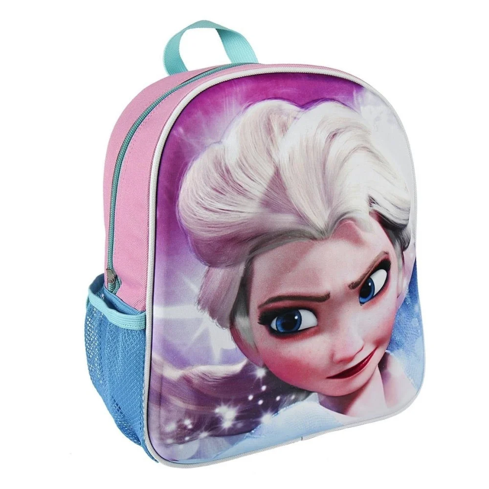 ZAINETTO FROZEN ELSA DISNEY STAMPO RILIEVO 3D ASILO SCUOLA BAMBINE TEMPO LIBERO - TrAdE Shop Traesio