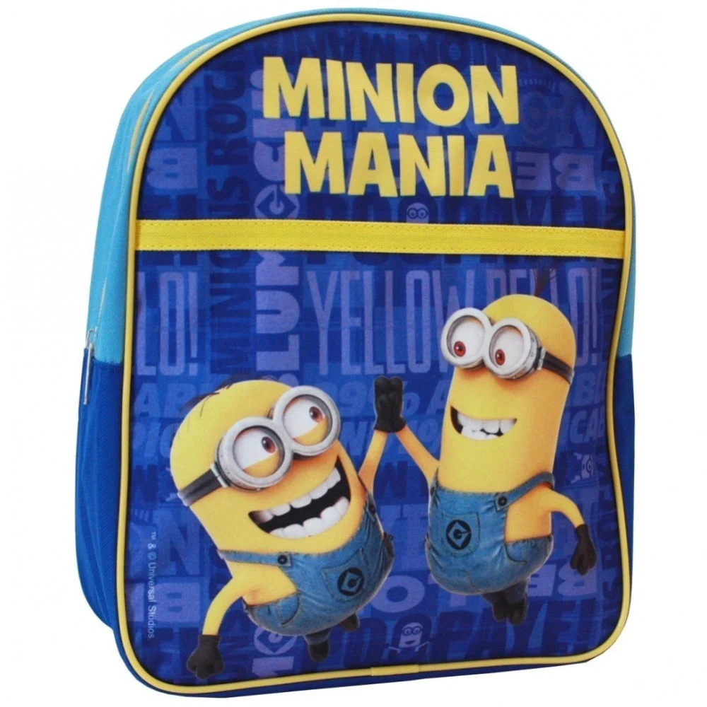 ZAINO MINIONS CATTIVISSIMO ME COLORE BLU BAMBINI ASILO TEMPO LIBERO ELEMENTARI - TrAdE Shop Traesio