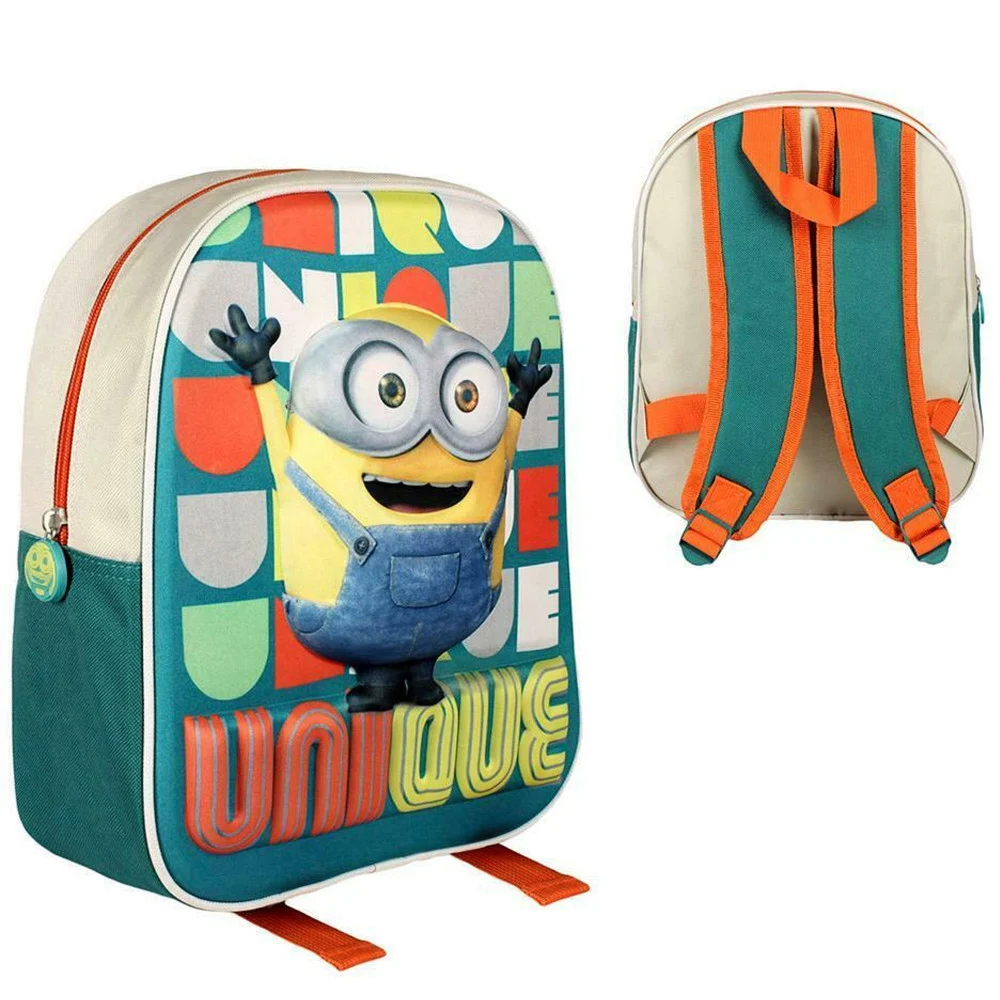 ZAINO MINIONS CATTIVISSIMO ME UNIQUE BAMBINI ASILO TEMPO LIBERO ELEMENTARI - TrAdE Shop Traesio