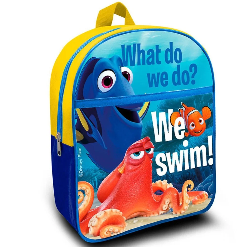 ZAINO NEMO DISNEY CARTONE COLORE BLU BAMBINI ASILO TEMPO LIBERO ELEMENTARI - TrAdE Shop Traesio