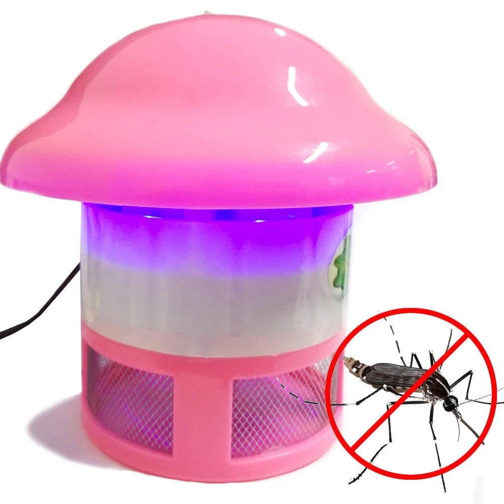 ZANZARIERA A FORMA DI FUNGO KF-835 CON LED PER ATTRARRE GLI INSETTI E ZANZARE