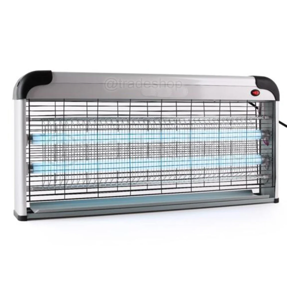 ZANZARIERA ELETTRICA CON DUE LAMPADE A FLUORESCENZA 16W BKL16 PER MOSCHE ZANZARE - TrAdE Shop Traesio