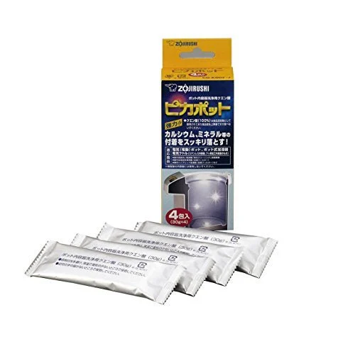 Zojirushi Acido Citrico per Pulizia Contenitore Interno Pika Pot CD-KB03-J Argento