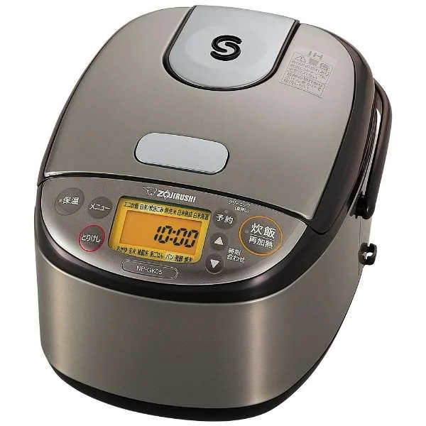 Zojirushi cuociriso IH compatto 54L 3 tazze NP-GK05-XT 100V