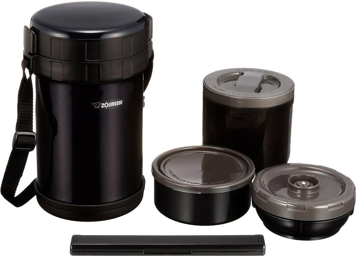 Zojirushi Lunch Jar Bento 4 Cups Insulated Microwave-Safe SL-XE20-AD