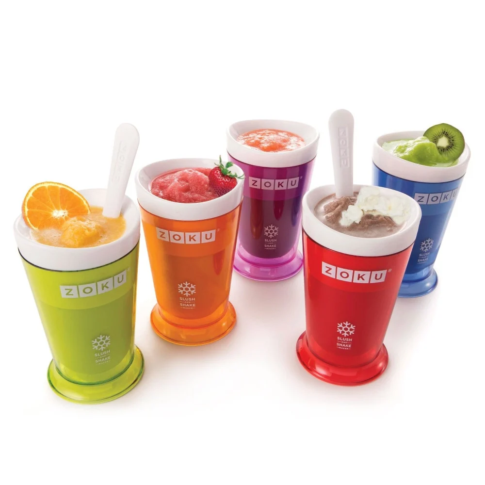 ZOKU GRANITA FRAPPE MILKSHAKE IN 7 MINUTI BICCHIERE REFRIGERATO SLUSH & SHAKE - TrAdE Shop Traesio