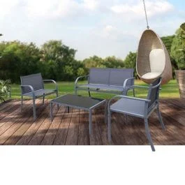 Gardenia Set Lisbona tavolo divano poltrone - Giardino e terrazzo