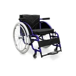 Carrozzina sportiva pieghevole larghezza 46 - Quirumed