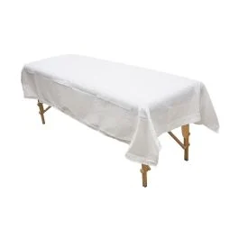 Lenzuolo per lettini in tessuto Sulcer 50% cotone 50% poliestere - Quirumed