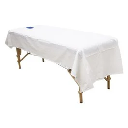 Lenzuolino con foro viso per lettini tessuto Sulcer 100% cotone - Quirumed