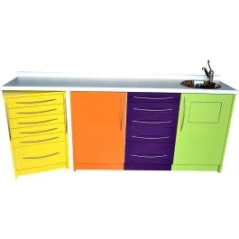 Set 4 moduli per arredo dentale - Generic