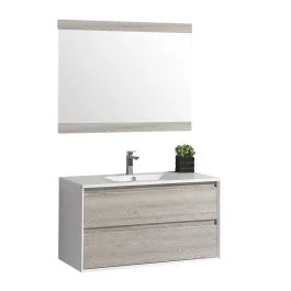 Idrak Mobile bagno sospeso MDF 89,5 x 45,5 x h.50 cm - Bagno, idraulica e termoidraulica