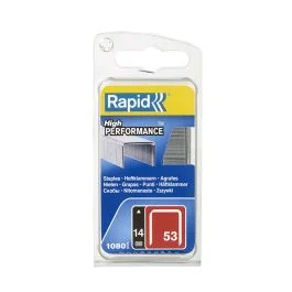 Rapid Graffe a filo fine n°53 con punte da 14 mm, confezione 1080 pz - Utensileria e ferramenta