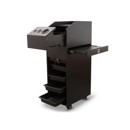 Carrello in legno per salone parrucchiere - Quirumed