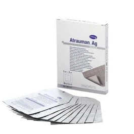 Medicazione da contatto con argento (10 pz) Atrauman AG est. HARTMANN