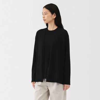 Cardigan in cashmere da donna