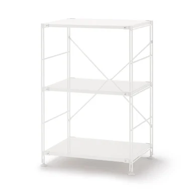 Scaffalatura in acciaio grigio chiaro - Stretta, Piccola