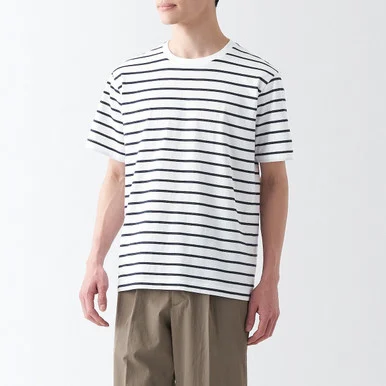 T‐shirt girocollo in jersey - Uomo