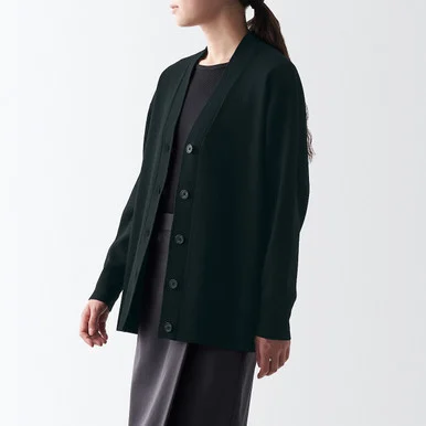 Milano Rib Cardigan con scollo a V - Donna