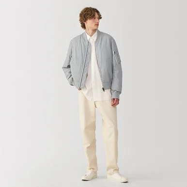 Giacca Bomber da uomo in piuma