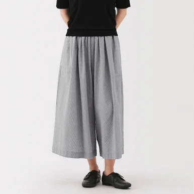 Culotte a gamba larga Cool Touch in cotone da donna