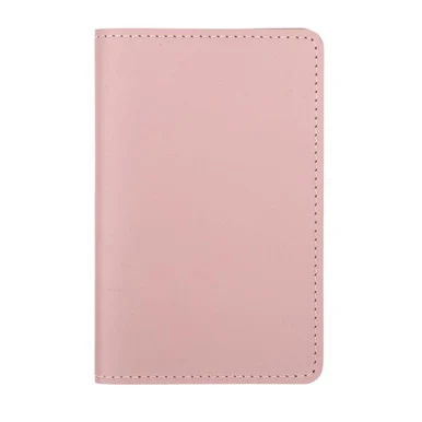 Portapassaporto in pelle riciclata - Rosa